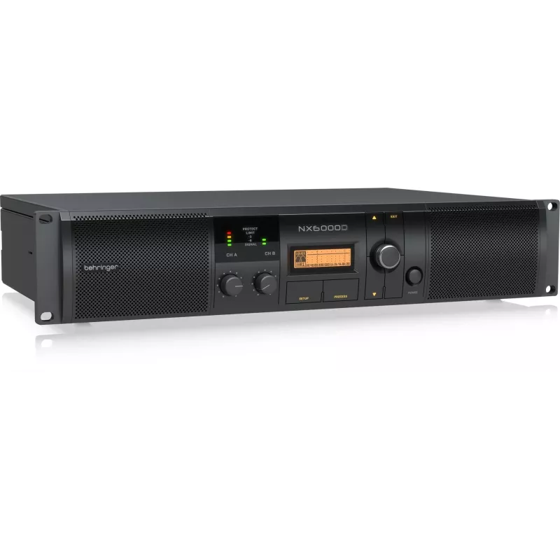 Behringer NX6000D Ενισχυτής ήχου 2.0 καναλιών Home Μαύρο