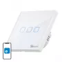 Επιτοίχιος έξυπνος διακόπτης φωτός Sonoff T2 EU TX 3 καναλιών Wi‑Fi + RF 433 έλεγχος
