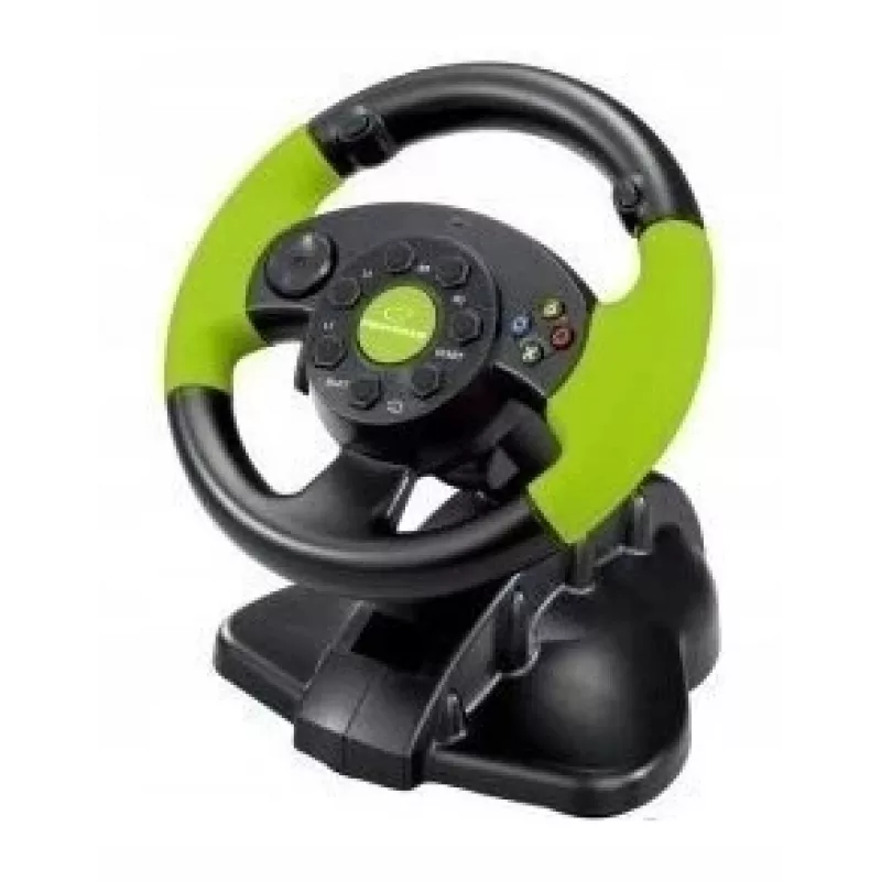 Ενσύρματο Gaming-Controller ESPERANZA EG104 για PlayStation 3 και Xbox 360, Μαύρο/Πράσινο