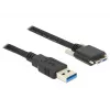Καλώδιο USB DeLOCK 83599 USB 3.2 Gen 1 3m USB A Micro-USB B Μαύρο