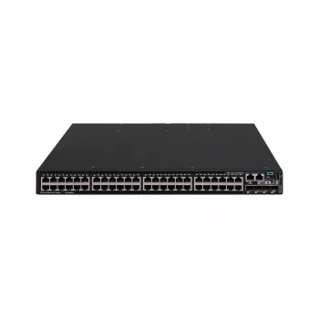 HPE - FlexNetwork 5140 HI - Switch - 1 Slot - L3 managed 48 x 10/100/1000 + 4 x 10 Gigabit Ethernet / 1 Gigabit Ethernet SFP+ ροή αέρα από το πλάι προς τα πίσω