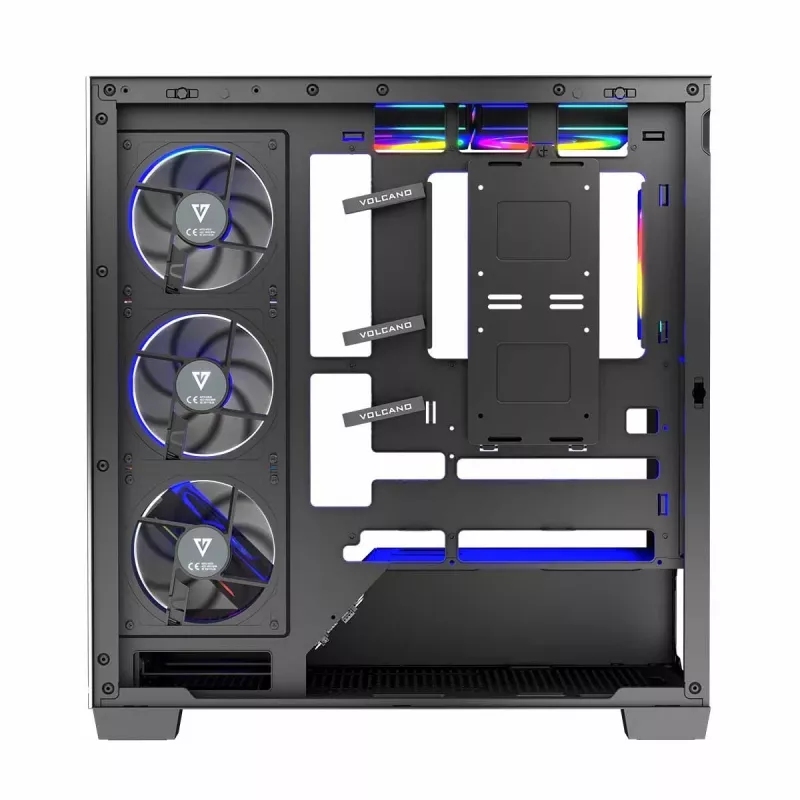 MODECOM VOLCANO STELLAR ARGB MIDI 8F μαύρο