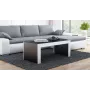 Cama TESS120 CZ/BI τραπεζάκι σαλονιού / βοηθητικό τραπεζάκι / γωνιακό τραπέζι τραπεζάκι σαλονιού ορθογώνιο σχήμα 2 πόδια