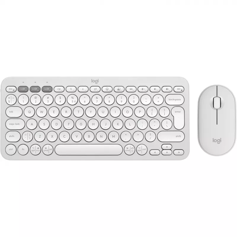 Ασύρματο σετ πληκτρολογίου-ποντικιού Logitech Pebble 2