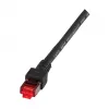 EFB-Elektronik Καλώδιο Patch RJ45 Cat.6 S/FTP LSZH μαύρο 50 m