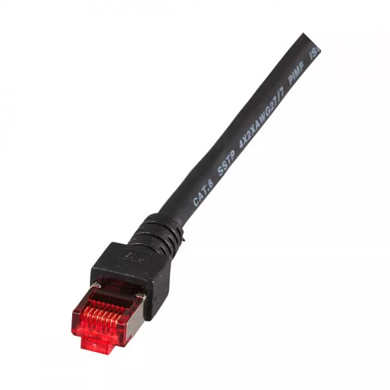 EFB-Elektronik Καλώδιο Patch RJ45 Cat.6 S/FTP LSZH μαύρο 50 m