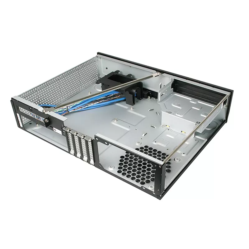 SilverStone MILO ML03 - Desktop - Micro-ATX - χωρίς τροφοδοτικό (ATX / PS/2) - μαύρο - USB/Audio (SST-ML03B-R)