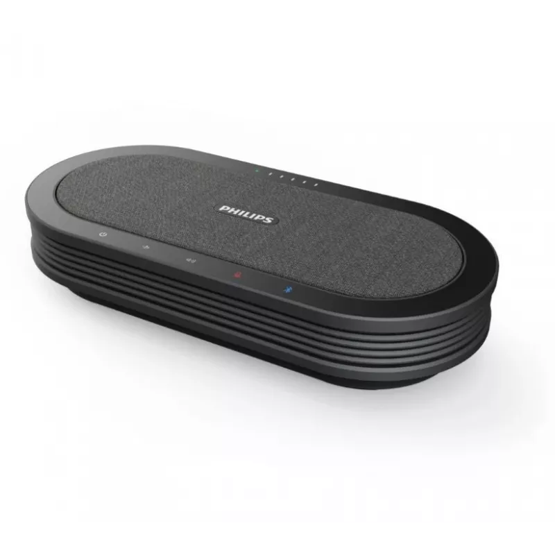 Philips PSE0501 Smart Meeting ασύρματο μικρόφωνο συνεδριάσεων με βοηθό συσκέψεων Sembly, USB-C, μαύρο/γκρι