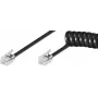 Τηλεφωνικό Καλώδιο Microconnect MPK10200 RJ-10 RJ-10 2 m Μαύρο