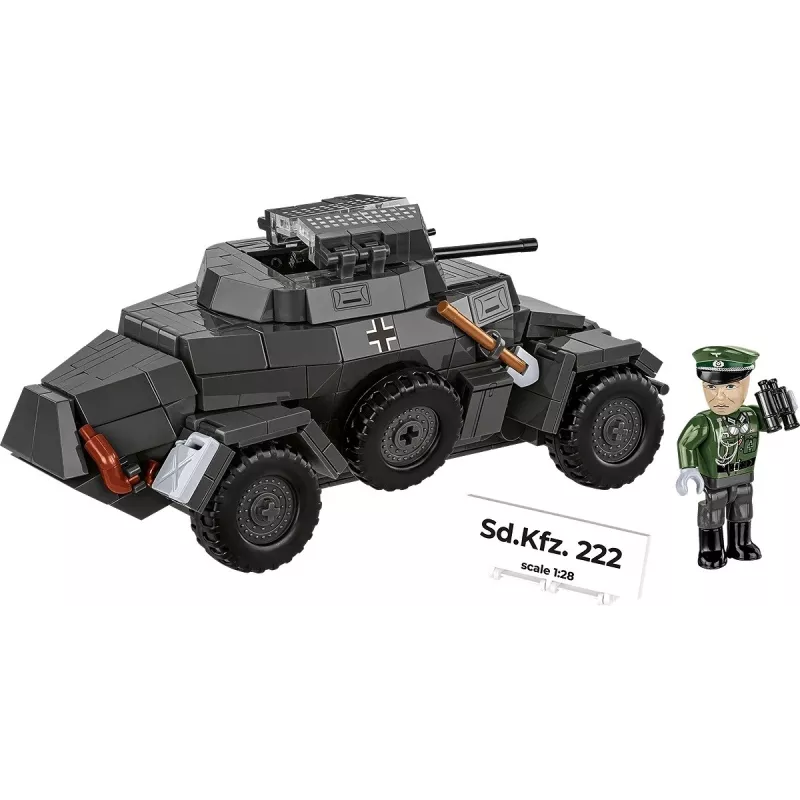 Cobi Blocks Sd.Kfz 222 κιτ μοντελισμού COBI-2657 — 502 τουβλάκια
