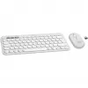 Logitech Pebble 2 Combo Σετ, Λευκό, Ασύρματο, Γερμανικό, 920-012204