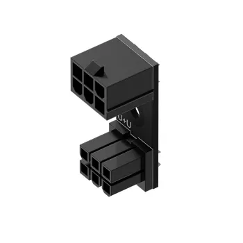 Προσαρμογέας 6‑Pin PCIe 180° U+U από Singularity (SC-A-PCIE6-UU) — Γωνιακός προσαρμογέας 6‑pin PCI Express