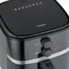 Φριτέζα θερμού αέρα Severin FR 2452 4,3 L 1500 W μαύρο ασημί