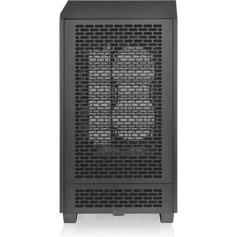 The Tower 200, Κουτί Tower μαύρο, tempered glass