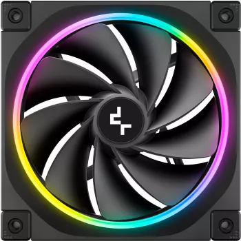 DeepCool FL12R R-FL12R-BKAPN1-G Reverse 120 mm ανεμιστήρας θήκης, 500-2150 RPM, 33,9 dB, μαύρος