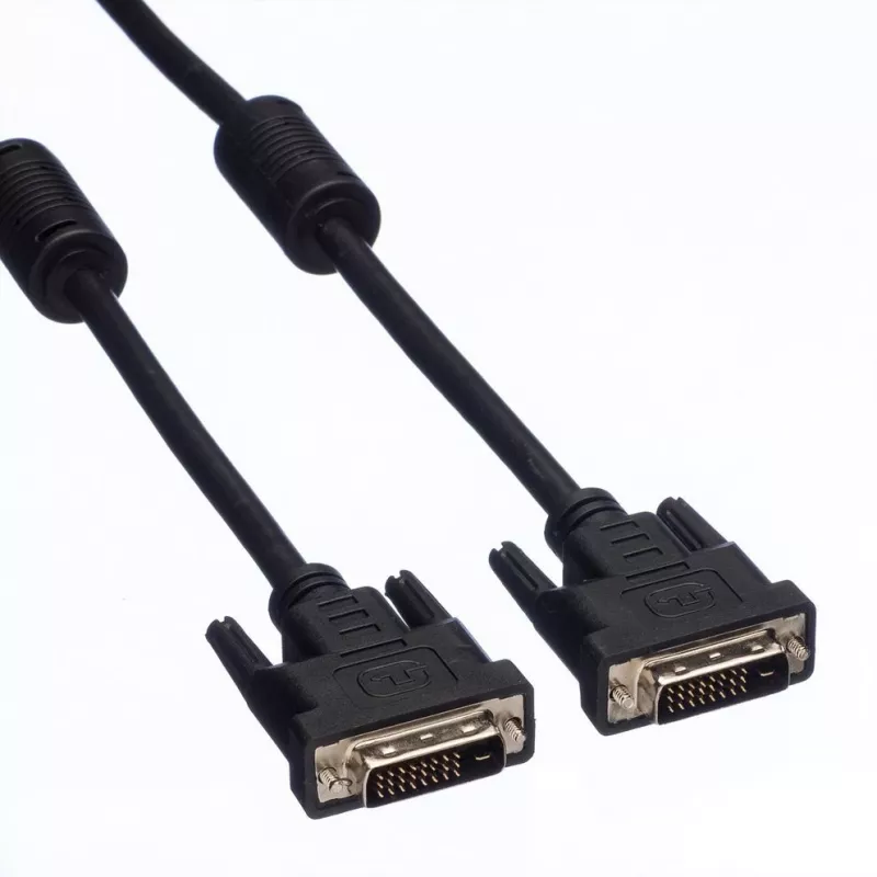 Καλώδιο DVI ITB οθόνης DVI (24+1) Dual Link M/M 5 m