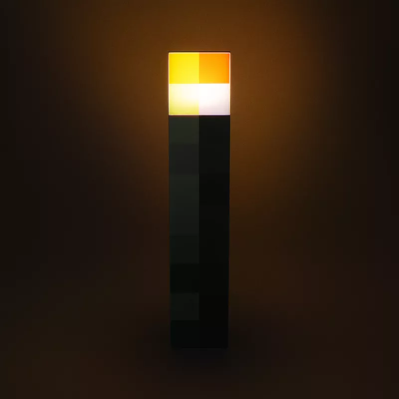 Επιτραπέζιο φωτιστικό Paladone Torch Light PP9202MCFV3 σχέδιο Minecraft με μπαταρία