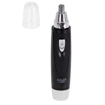 Trimmer ακριβείας Adler AD 2911 — Trimmer αυτιών και μύτης, μαύρο, 45 g