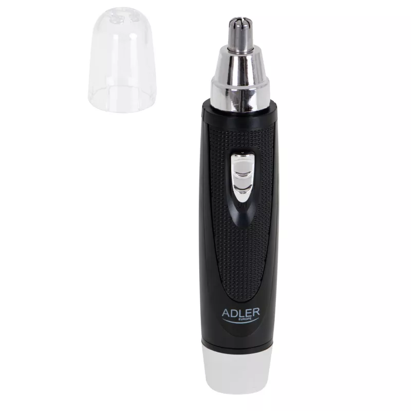 Trimmer ακριβείας Adler AD 2911 — Trimmer αυτιών και μύτης, μαύρο, 45 g
