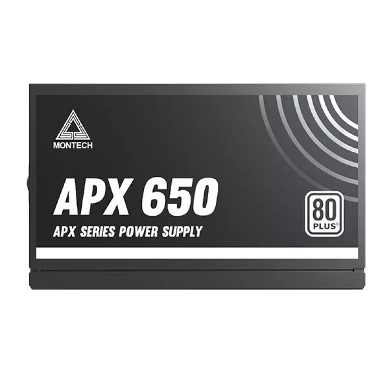 Montech APX650 τροφοδοτικό 650 W 20+4 pin ATX ATX μαύρο