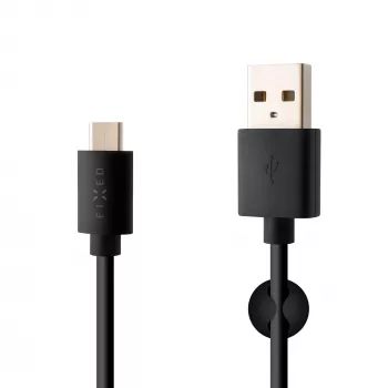 Καλώδιο δεδομένων και φόρτισης USB σε USB-C FIXED FIXD-UC2M-BK — 2,0 m, Μαύρο