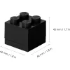 Lego Δοχείο φαγητού Mini 4 μαύρο 4011 (40111733)