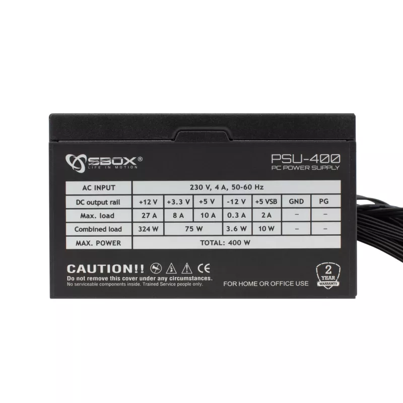 Κουτί υπολογιστή Sbox PCC-12 MicroATX μαύρο