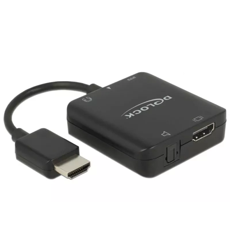 Προσαρμογέας καλωδίου βίντεο HDMI Type A DeLOCK 63276
