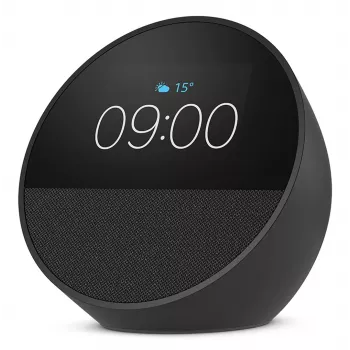 Amazon Echo Spot (2024), μαύρο (B0C2S2J7JP)