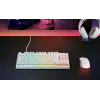 Πληκτρολόγιο SteelSeries Apex 3 TKL US, λευκό