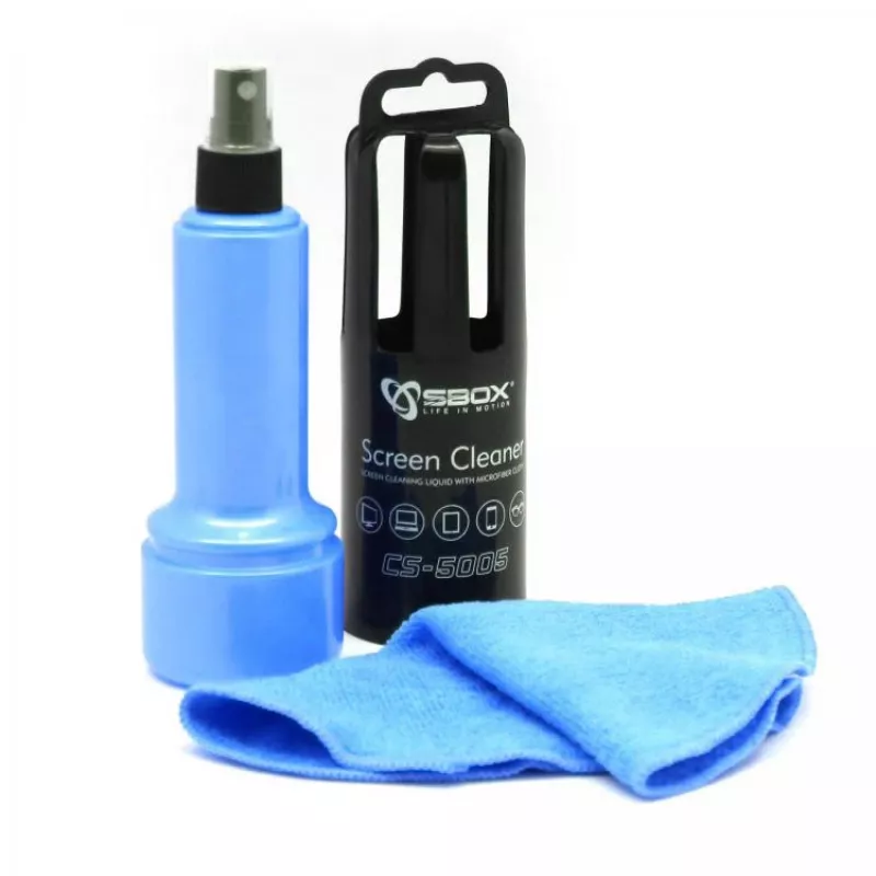 Sbox CS-5005B Καθαριστικό οθόνης 150ml μπλε