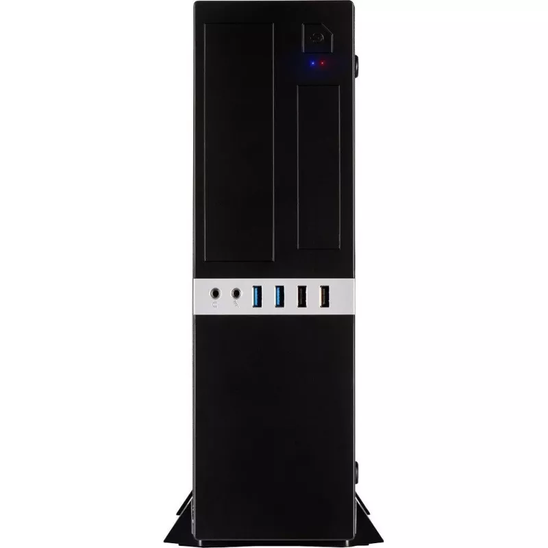 Inter-Tech IT-503 - SFF - Mini-ATX - χωρίς τροφοδοτικό (TFX12V) - ματ μαύρο - USB/Audio (88881270)