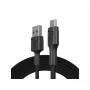 Καλώδιο USB 2.0 Green Cell KABGC20 — USB A σε Micro-USB B, 1,2 m, μαύρο