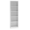 Topeshop R40 BIEL βιβλιοθήκη γραφείου, λευκή