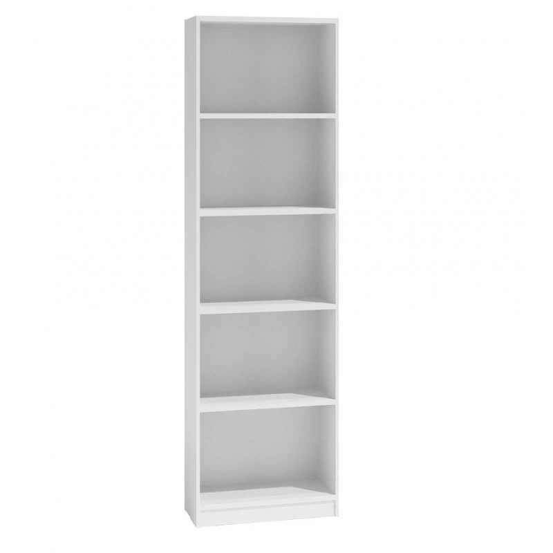 Topeshop R40 BIEL βιβλιοθήκη γραφείου, λευκή