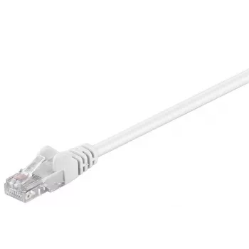 Wentronic Goobay CAT 5e Patch καλώδιο, U/UTP, Λευκό, 3 m - CCA μείγμα χαλκού (68506)