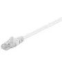 Wentronic Goobay CAT 5e Patch καλώδιο, U/UTP, Λευκό, 3 m - CCA μείγμα χαλκού (68506)
