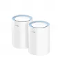 Mesh-System Cudy M1200 συσκευασία 2 τεμ. – Dualband Wi-Fi 5 (300/867 Mbit/s), 2 μονάδες, 1x θύρα LAN, υποστηρίζει 100 συσκευές