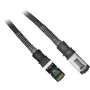 Καλώδιο δικτύου PatchSee PCI6 FTP μαύρο Cat6a 3,1m