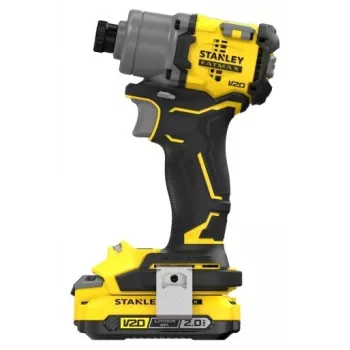 Stanley SFMCF830D2K-QW κρουστικό κατσαβίδι χωρίς ψήκτρες, 2×2,0 Ah, 3200 RPM, μαύρο/κίτρινο