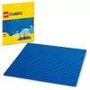 Πλάκα κατασκευής LEGO 11025 — μπλε βάση 32x32 θηλές, 250×250 mm