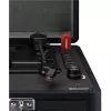 Lenco TT-115 πικάπ με ιμάντα, Bluetooth, USB-A, έξοδος ακουστικών 3,5 mm, 4 W RMS, 33/45/78 RPM, μαύρο