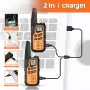 Walkie-talkie Baofeng BF-T25E Πορτοκαλί, 2 τεμ.