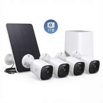 EUFY EufyCam E40 - Κάμερα παρακολούθησης δικτύου - ανθεκτική στις καιρικές συνθήκες / αδιάβροχη στη σκόνη / ανθεκτική στην UV ακτινοβολία / αδιάβροχη - έγχρωμη (ημέρα/νύχτα)