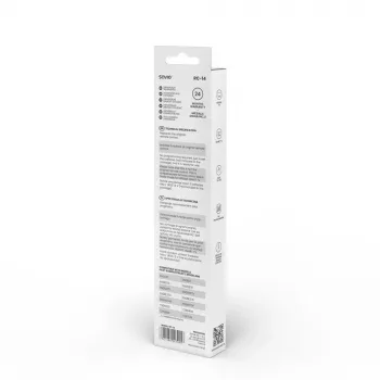 Universal τηλεχειριστήριο SAVIO RC-14 για Hisense Smart TV, IR Wireless, υποστηρίζει 14 συσκευές, εμβέλεια έως 10 m, μαύρο