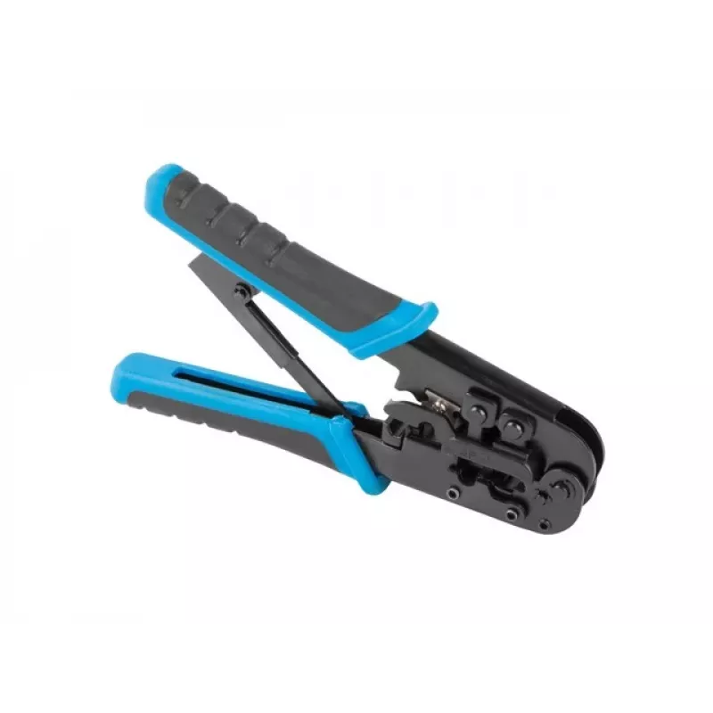 Εργαλείο crimp LANBERG NT-0201 για βύσματα RJ-45, 180 mm, 315 g, μαύρο/μπλε