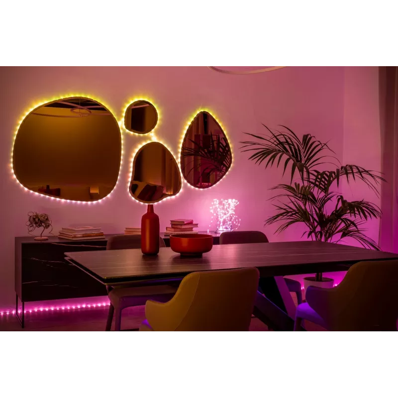 Twinkly Dots 60 RGB USB Smart Lights, 3 m, Μαύρο