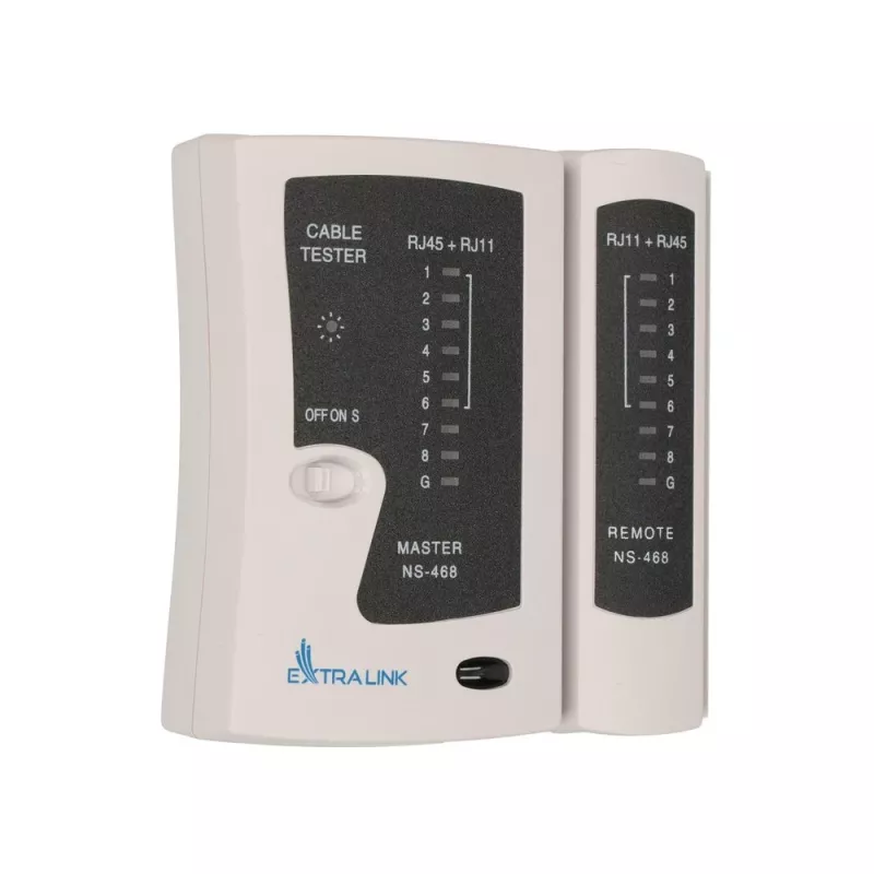 Extralink Εργαλείο ελέγχου καλωδίων, RJ45 RJ11