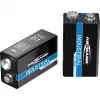 Ansmann 1505-0002 - μπαταρία μίας χρήσης - λίθιο - 9 V - 5 τεμ. - μαύρο - -40 - 60 °C
