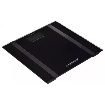 Ζυγαριά μπάνιου Esperanza EBS018K – ηλεκτρονική, 180 kg, μαύρη